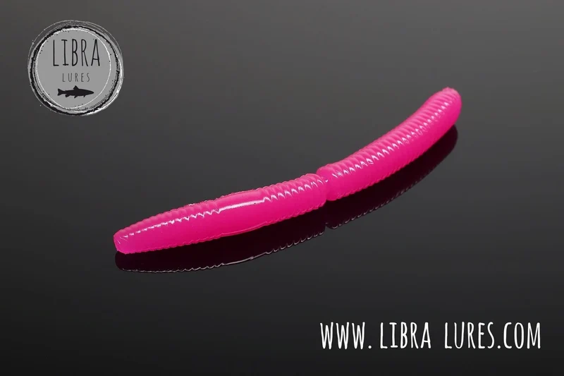 LIBRA LURES FATTY D´WORM 65mm Forellen Gummiköder Auftreibend mit Aroma