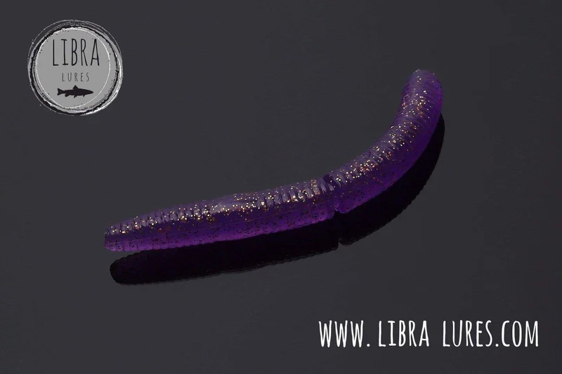 LIBRA LURES FATTY D´WORM 65mm Forellen Gummiköder Auftreibend mit Aroma