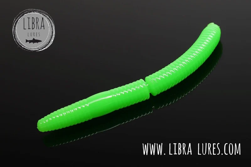 LIBRA LURES FATTY D´WORM 65mm Forellen Gummiköder Auftreibend mit Aroma