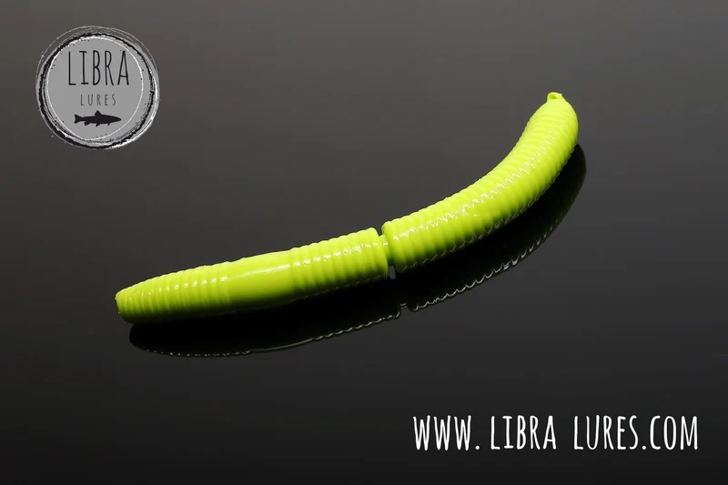LIBRA LURES FATTY D´WORM 65mm Forellen Gummiköder Auftreibend mit Aroma