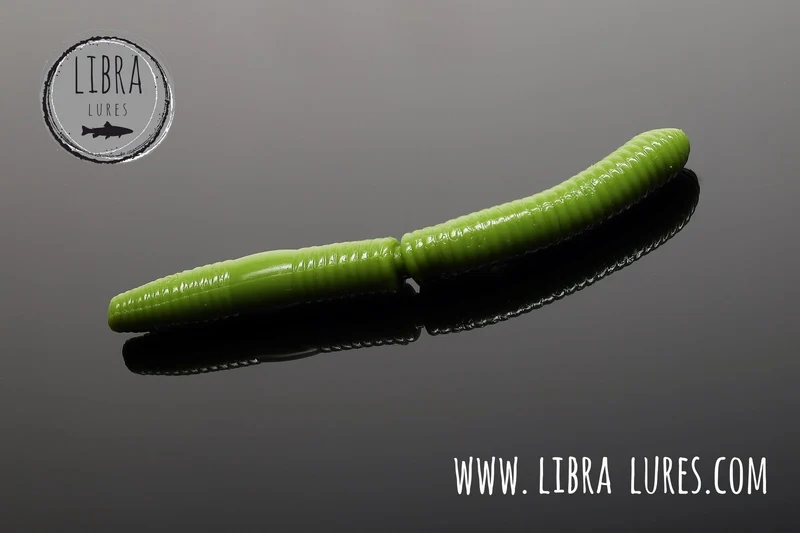LIBRA LURES FATTY D´WORM 65mm Forellen Gummiköder Auftreibend mit Aroma