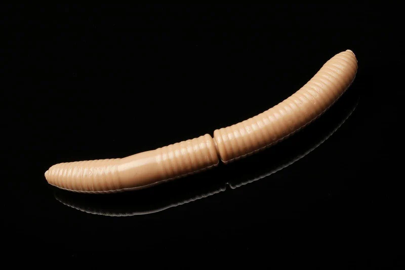 LIBRA LURES FATTY D´WORM 65mm Forellen Gummiköder Auftreibend mit Aroma