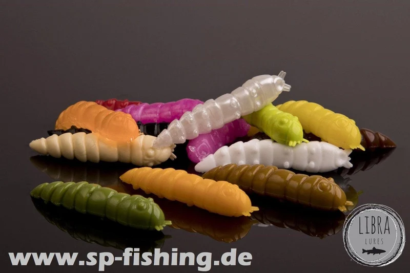 LIBRA LURES KUKOLKA Forellen Gummiköder Auftreibend mit Aroma