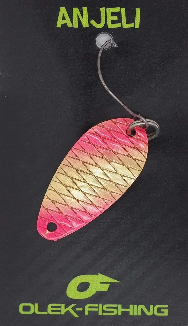 OLEK-Fishing Anjeli Pink Gold Metallic