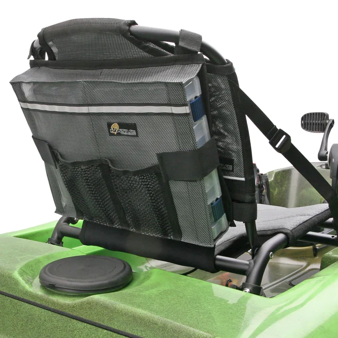 Native Watercraft Seat Back Tackle Storage | Sitztasche für Kajak-Zubehör | Ordnung am Board