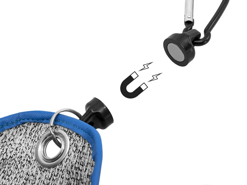 Delphin HAZARD Wallerhandschuh | Landehandschuh für Wels | Sicherer Grip