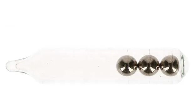 DEKA Glass Rattle | Glasrasseln zum Einstecken | Akustik-Tuning für Gummifische