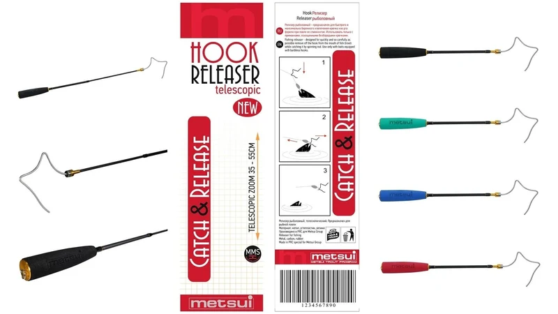 Metsui Teleskop Releaser für Catch & Release