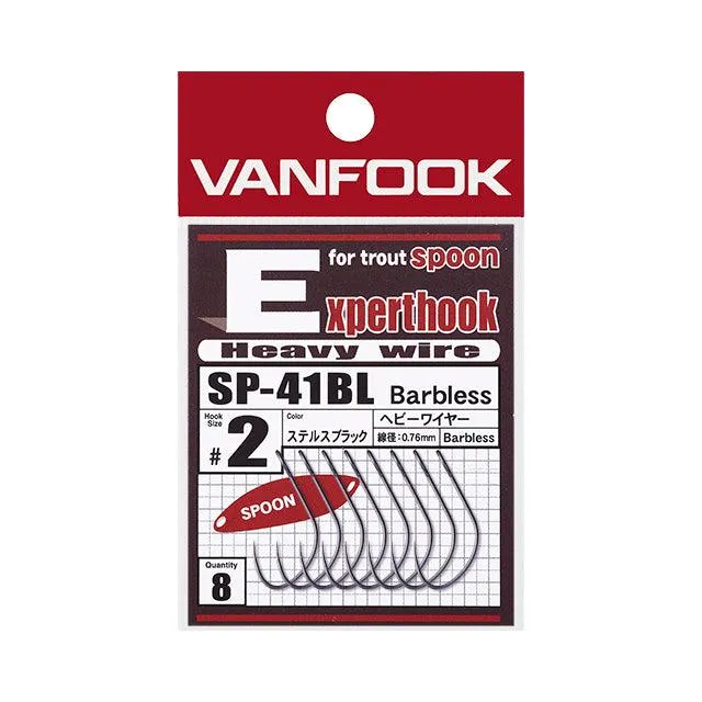 VanFook SP-41BL Einzelhaken für Spoon/Blinker