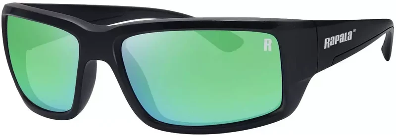 Rapala Amberjack Matte Black Green Mirror