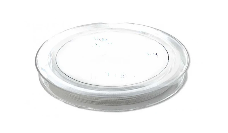 Gelspun-Rückseite – (Metermaße) Weiß