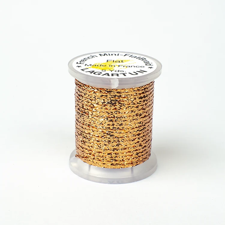 Französischer Mini-Flachzopf – Kupfer