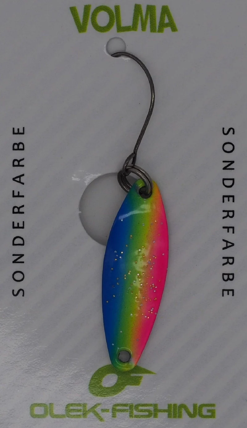 OLEK-Fishing Volma OKS-2 UV Spoon Forellenköder Forellenblinker