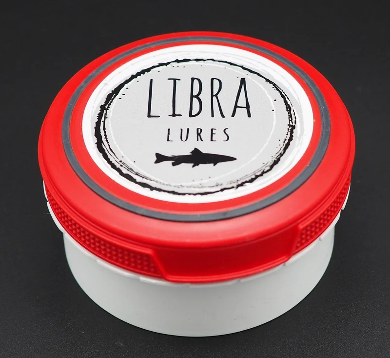 LIBRA LURES LIQUID BOX DOSE Zum Aufbewahren Blau Gelb Grau Rot