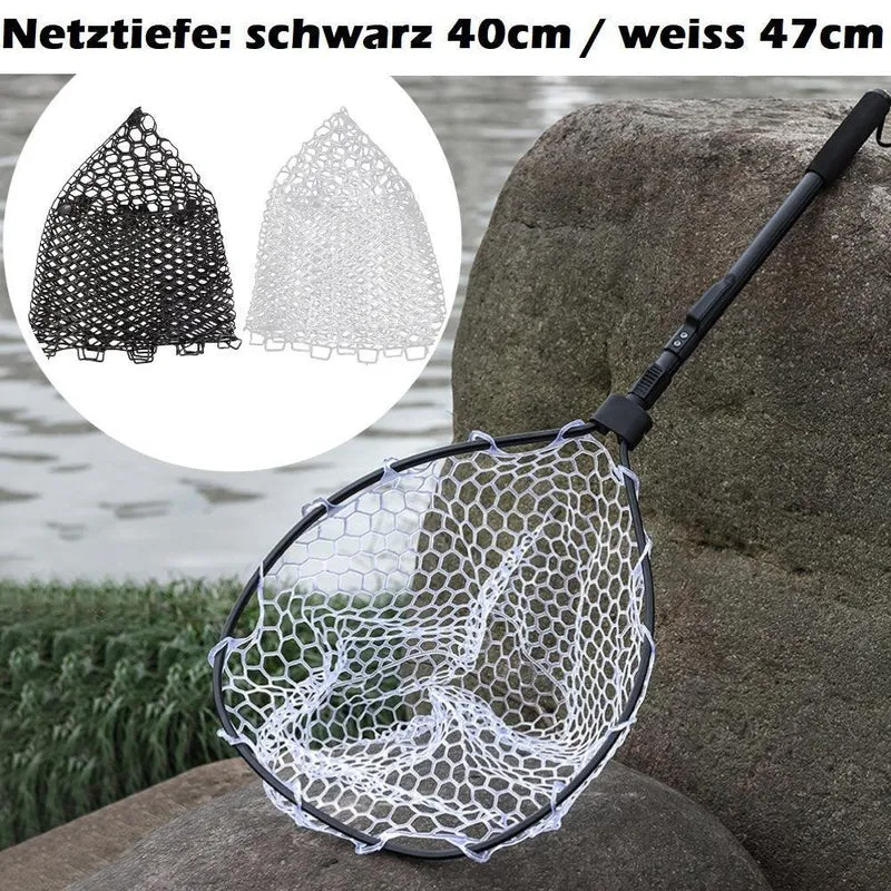 Ersatznetz für Forellenkescher mit 40cm / 47cm Netztiefe