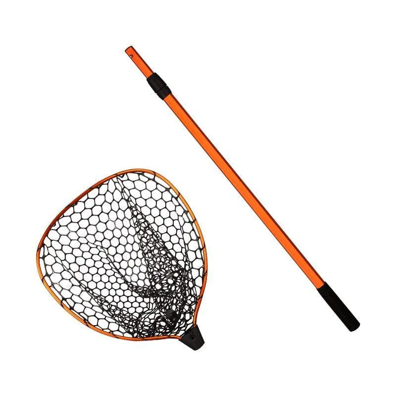 Forellenkescher SAFETY FIRST mit 40cm Netztiefe