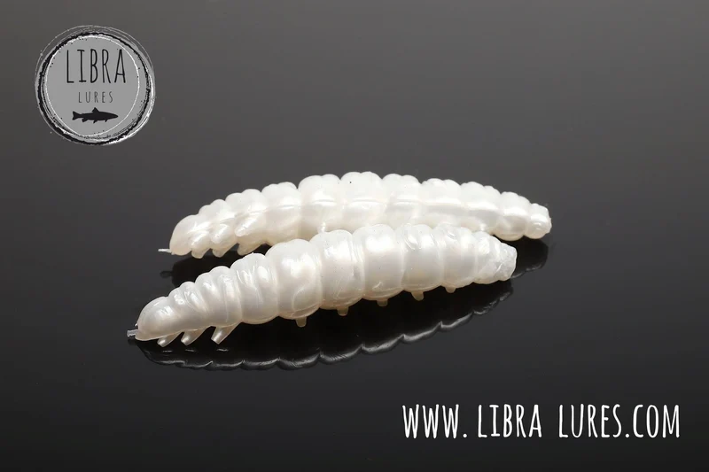 LIBRA LURES LARVA 35mm Forellen Gummiköder Auftreibend mit Aroma