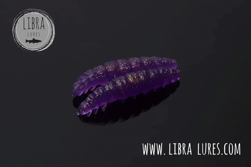 LIBRA LURES LARVA 35mm Forellen Gummiköder Auftreibend mit Aroma