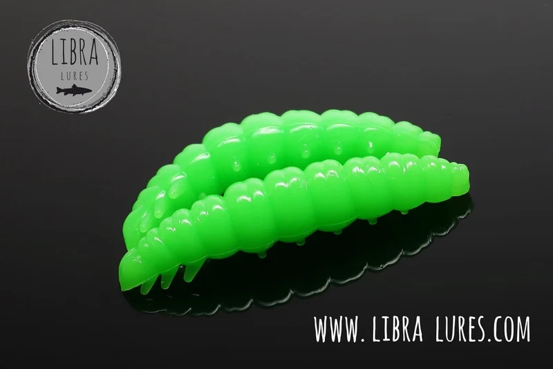 LIBRA LURES LARVA 35mm Forellen Gummiköder Auftreibend mit Aroma