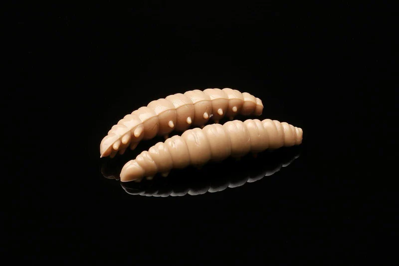 LIBRA LURES LARVA 35mm Forellen Gummiköder Auftreibend mit Aroma