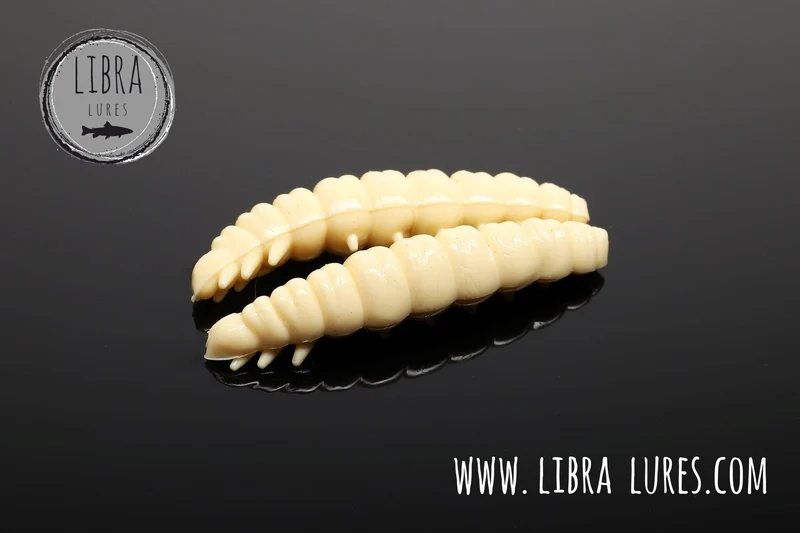 LIBRA LURES LARVA 35mm Forellen Gummiköder Auftreibend mit Aroma