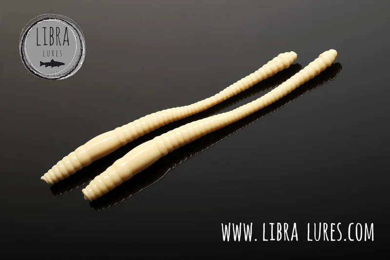LIBRA LURES DYING WORM Forellen Gummiköder Auftreibend mit Aroma