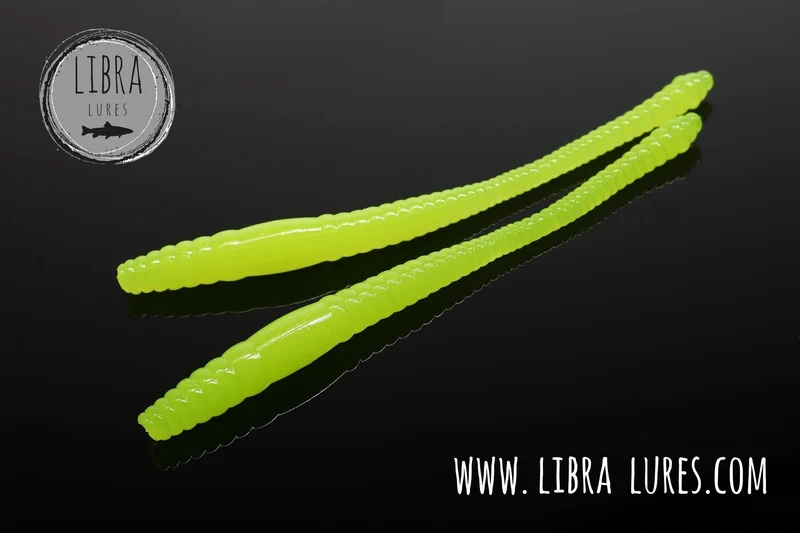 LIBRA LURES DYING WORM Forellen Gummiköder Auftreibend mit Aroma