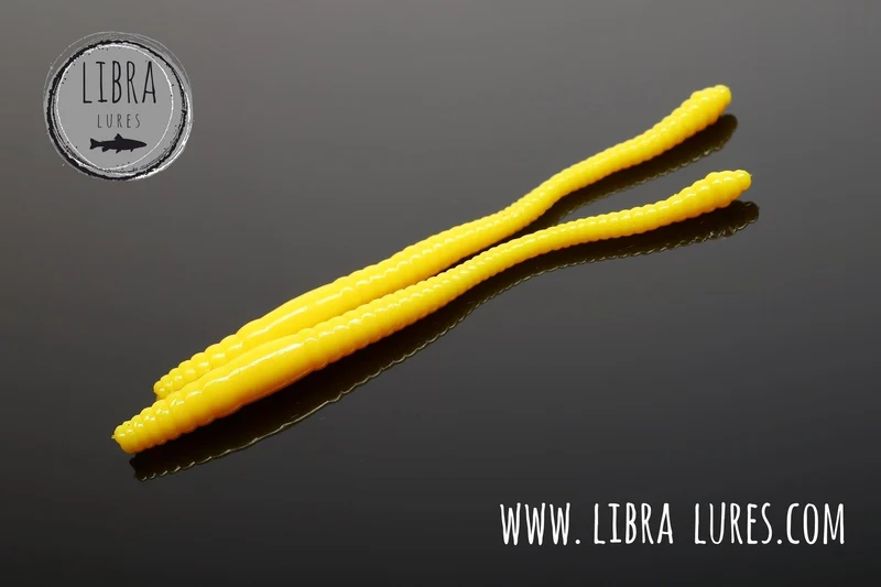 LIBRA LURES DYING WORM Forellen Gummiköder Auftreibend mit Aroma