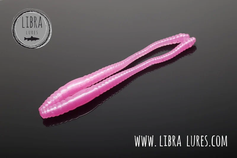 LIBRA LURES DYING WORM Forellen Gummiköder Auftreibend mit Aroma