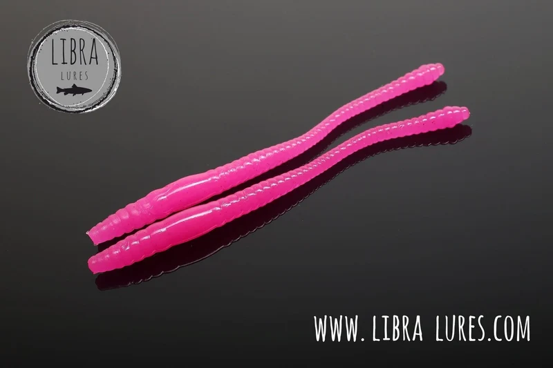 LIBRA LURES DYING WORM Forellen Gummiköder Auftreibend mit Aroma