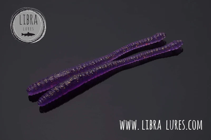LIBRA LURES DYING WORM Forellen Gummiköder Auftreibend mit Aroma