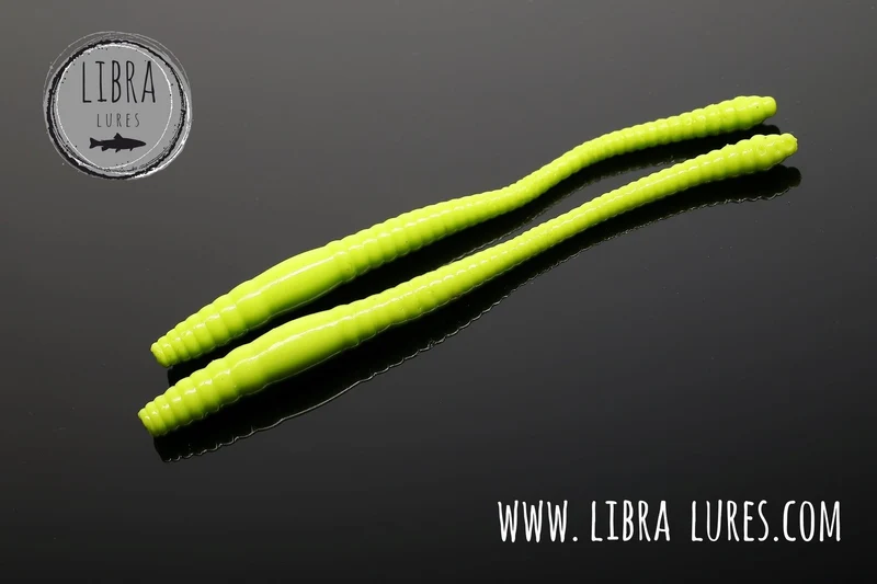 LIBRA LURES DYING WORM Forellen Gummiköder Auftreibend mit Aroma
