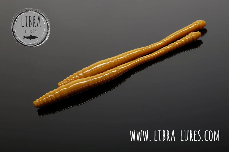 LIBRA LURES DYING WORM Forellen Gummiköder Auftreibend mit Aroma