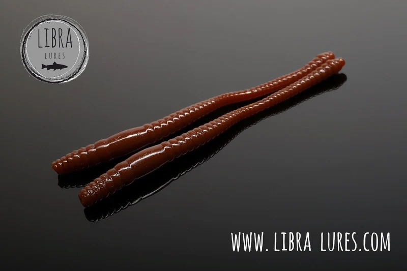 LIBRA LURES DYING WORM Forellen Gummiköder Auftreibend mit Aroma