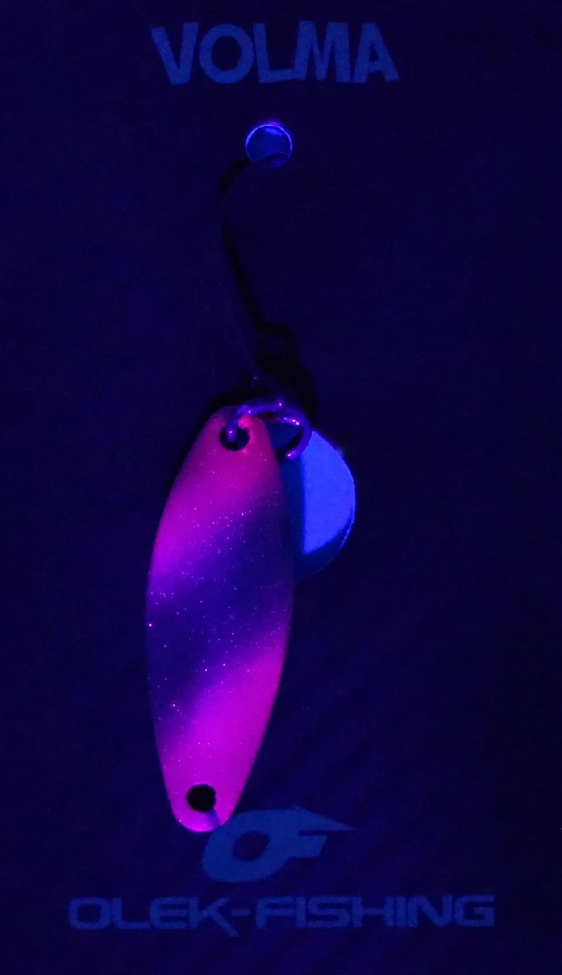 OLEK-Fishing Volma Pink Gold Metallic