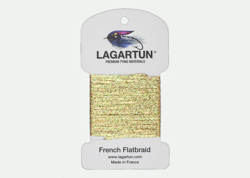 Flachgeflochtenes Haar – Goldfarben