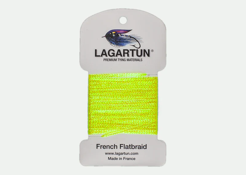 Flachgeflochten – Fluoreszierendes Gelb