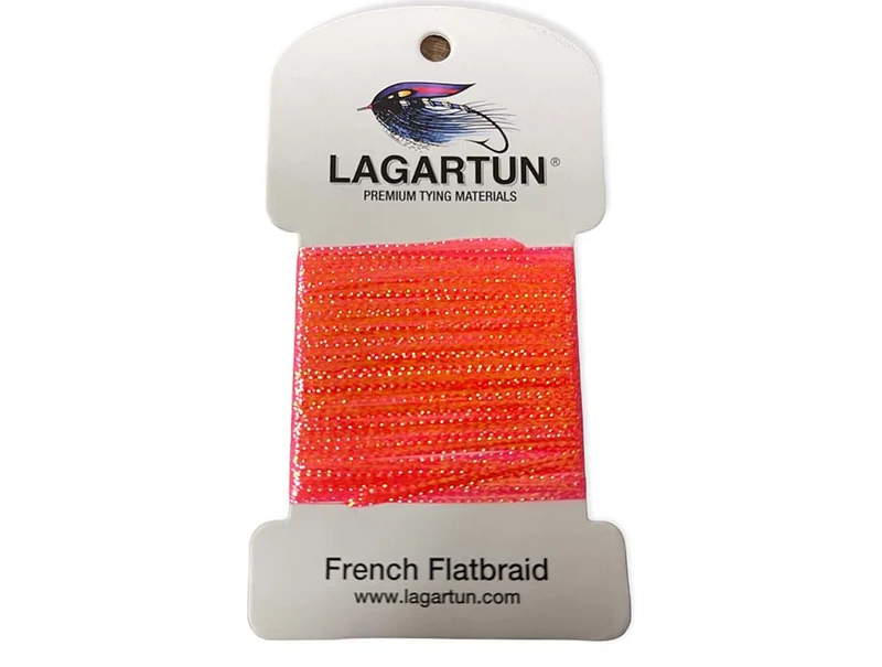 Flachgeflochtenes Haar – Fluoreszierendes Rot
