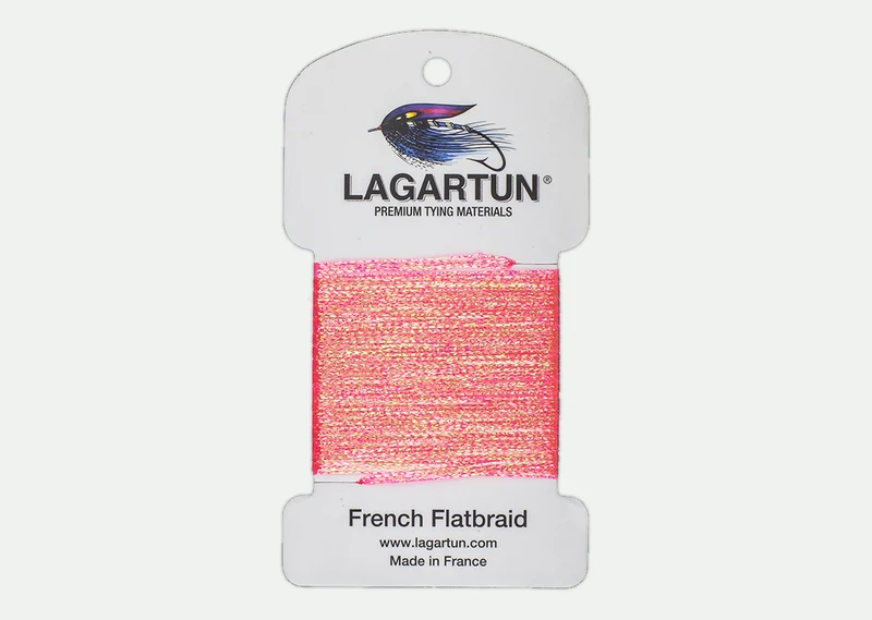 Flacher Zopf – Neonpink