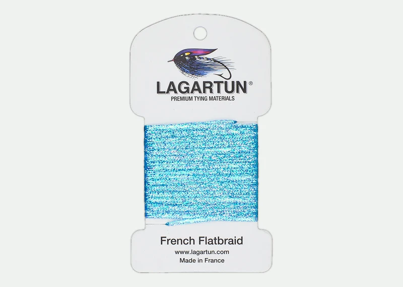 Flachgeflochten – Neonblau
