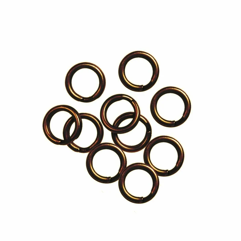 Zeck Fishing HD Split Ring Inhalt: 10 Stück Spreng-Ringe für Wels, Waller