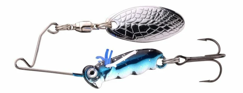 Spro Larva Micro Spinnerbait 4cm, 7 gr. mit Gamakatsu Drilling/Einzelhaken