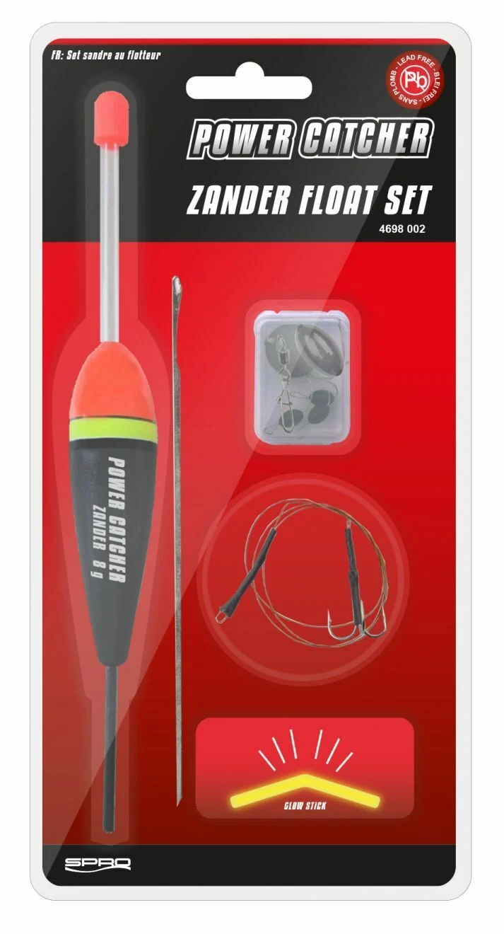 Spro PowerCatcher Float Set Raubfischset Hecht, Zander, Barsch Naturköderset
