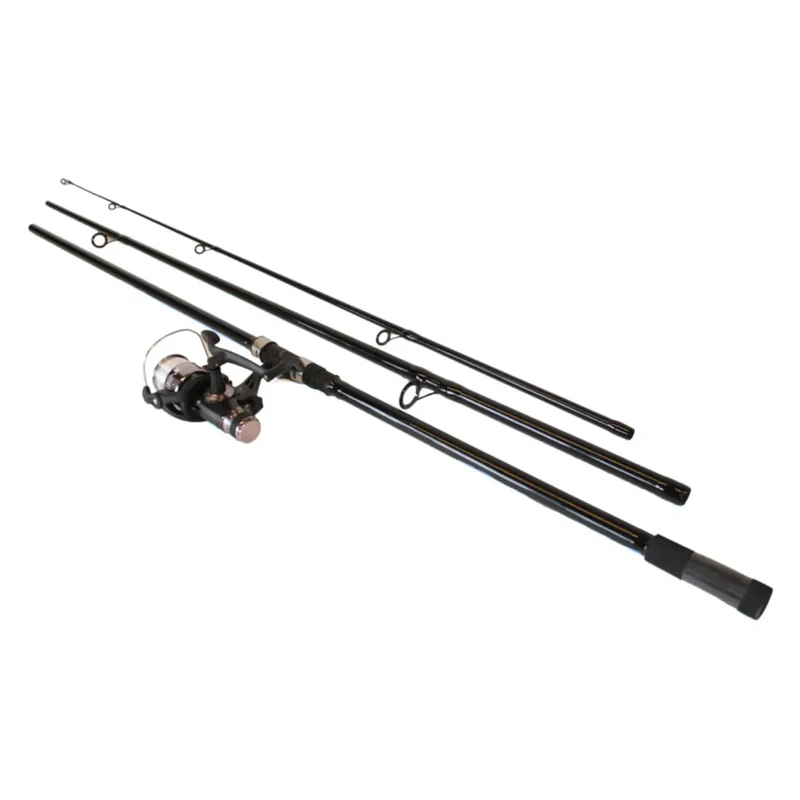 FISH-XPRO Karpfenset Pro Improve – 3-Ruten Karpfen Komplettset mit Kescher