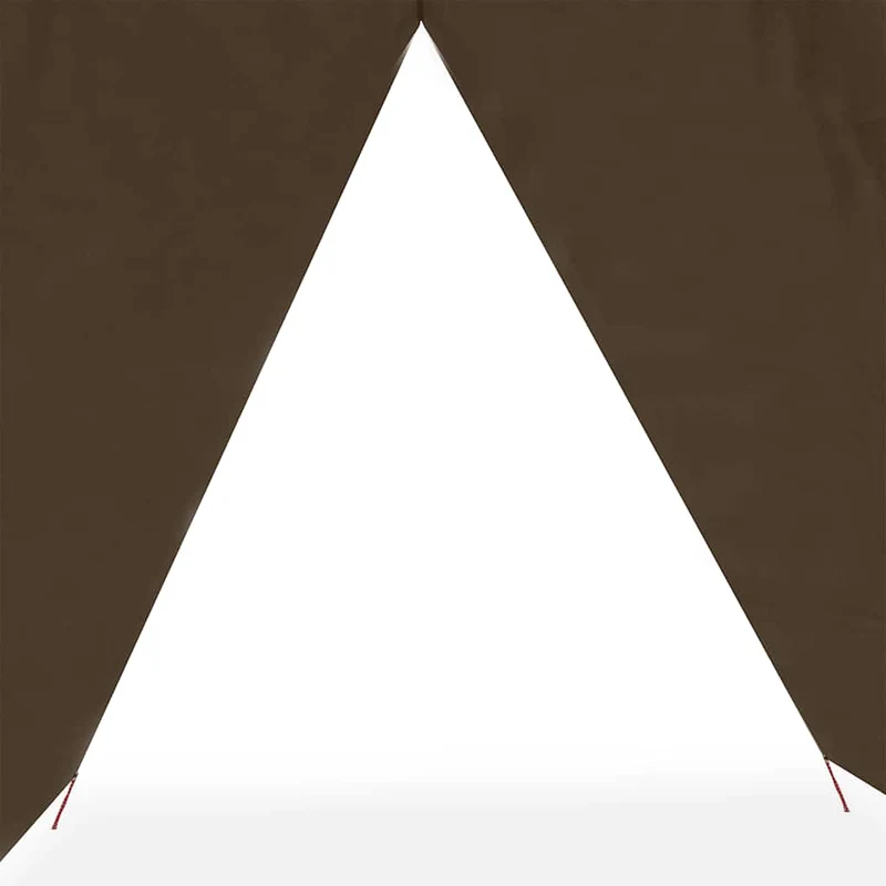 Tarp Braun 4,5x4,2m Wasserdicht Outdoor Regenschutz Bushcraft Camping