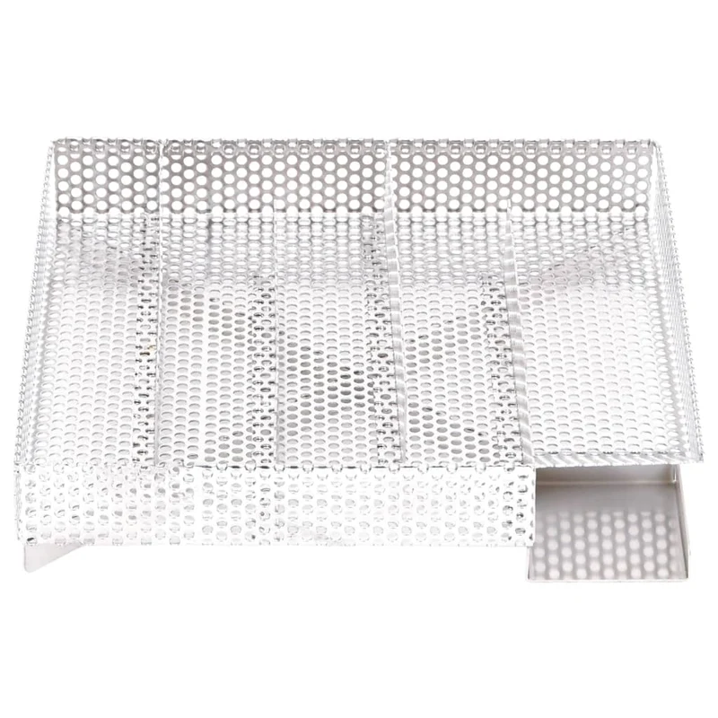 Kaltrauchgenerator 5-Kammer 21x21x4,5 cm Edelstahl Rauchgenerator für Räucheröfen