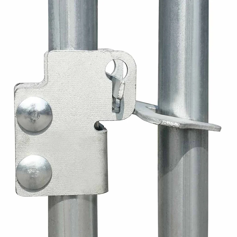 Hühnerkäfig Hühnerstall Stahl 3 x 1 x 1,5 m Auslauf Freigehege Tierkäfig Geflügelstall