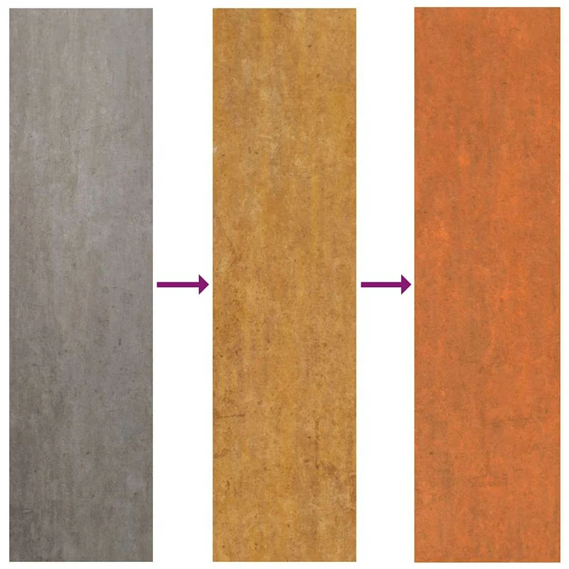 Hochbeet 129x129x45 cm Cortenstahl rostig sechseckig Pflanzkasten
