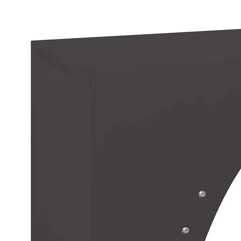 Brennholzregal Schwarz 50x23x100 cm Kaltgewalzter Stahl Feuerholzständer