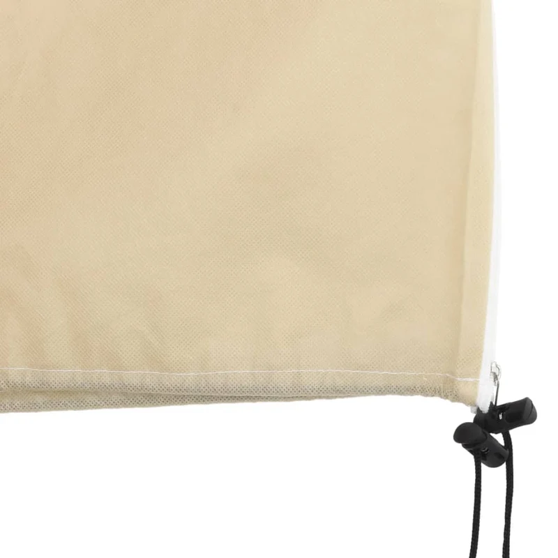 Wintervlies mit Reißverschluss 70 g/m² 3,93x3,5 m Frostschutz Gartenvlies Pflanzenschutz